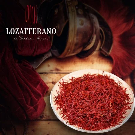 Piatto di zafferano Piatto di zafferano